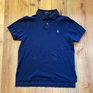 Ralph Lauren Blue polo. Large - Custom fit